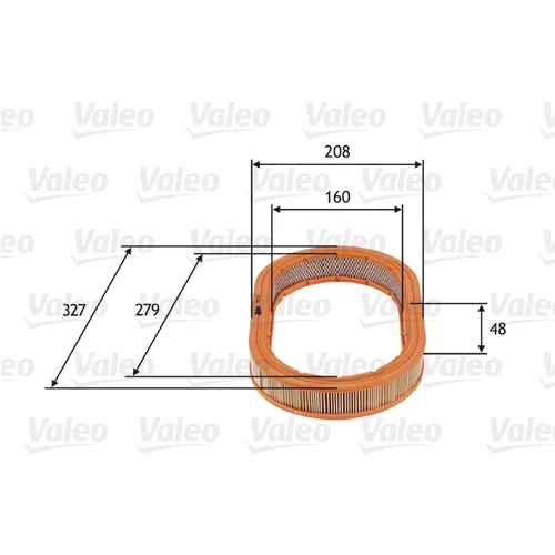 Vzduchový filter VALEO 585722