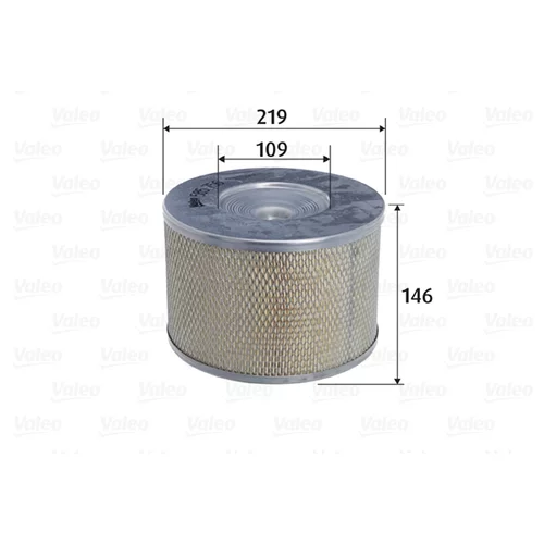 Vzduchový filter VALEO 585756