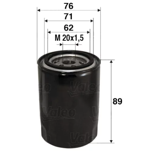 Olejový filter VALEO 586000