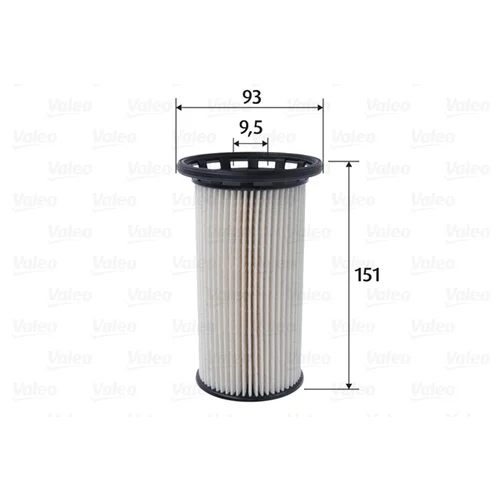 Palivový filter VALEO 587095