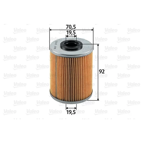 Palivový filter VALEO 587902