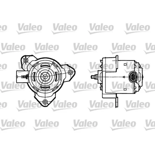 Elektromotor vetráka chladiča VALEO 698302