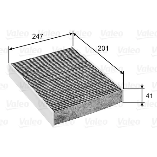 Filter vnútorného priestoru VALEO 715753