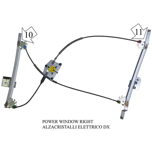 Mechanizmus zdvíhania okna VALEO 852552