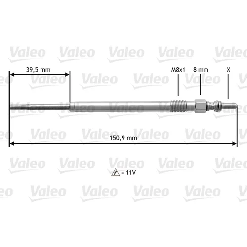 Žeraviaca sviečka VALEO 345174
