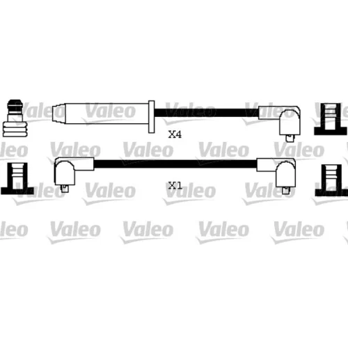 Sada zapaľovacích káblov VALEO 346397