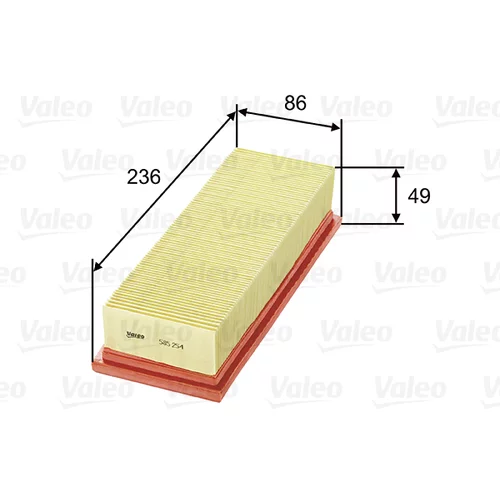 Vzduchový filter VALEO 585254