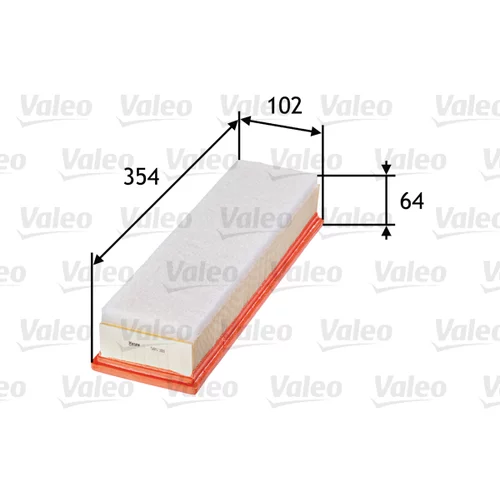 Vzduchový filter VALEO 585311