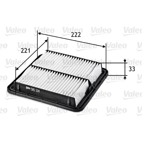 Vzduchový filter VALEO 585334