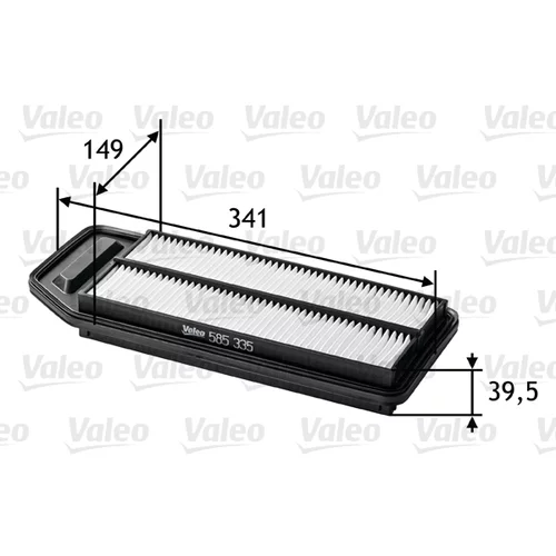 Vzduchový filter 585335 /VALEO/