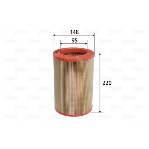 Vzduchový filter VALEO 585765