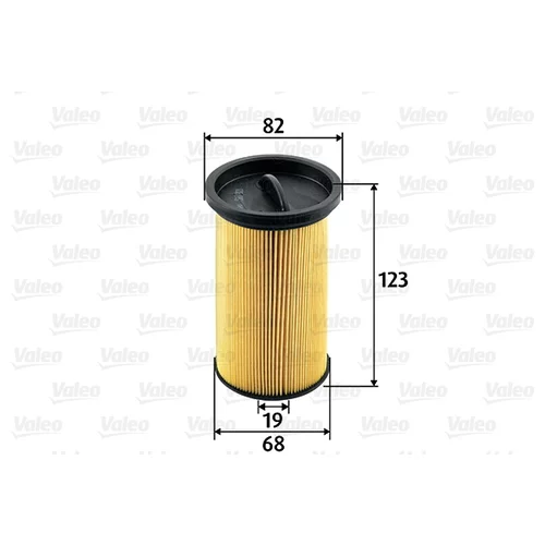 Palivový filter VALEO 587921