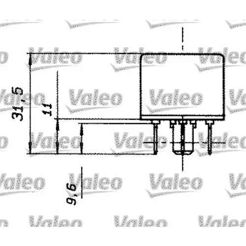 Relé pracovného prúdu VALEO 643818 - obr. 4