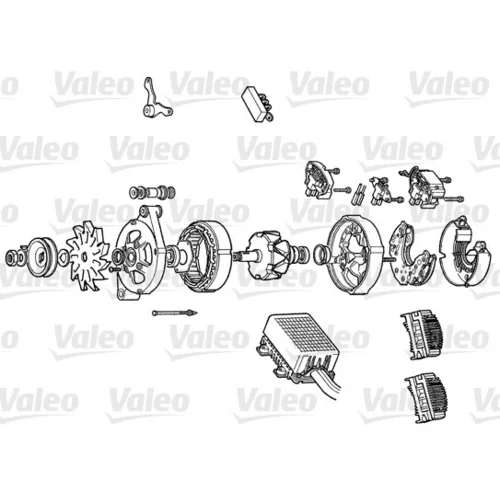 Alternátor VALEO A14N134