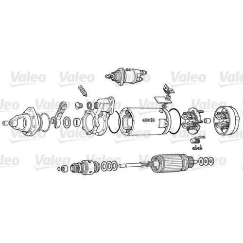 Štartér VALEO D13E107TE