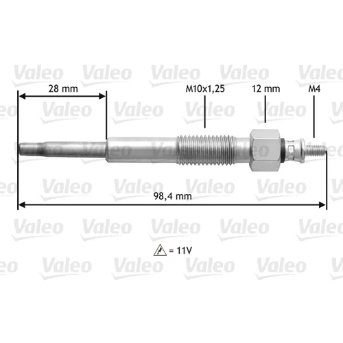 Žeraviaca sviečka VALEO 345155