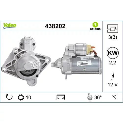 Štartér 438202 /VALEO/