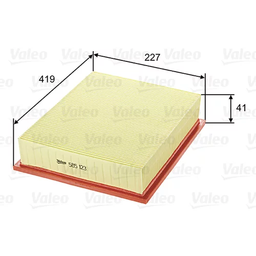 Vzduchový filter VALEO 585123