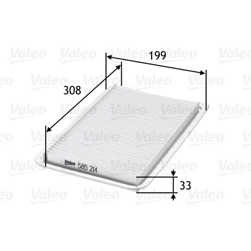 Vzduchový filter VALEO 585214