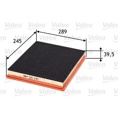 Vzduchový filter VALEO 585245