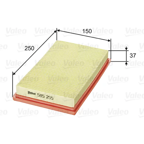 Vzduchový filter VALEO 585255