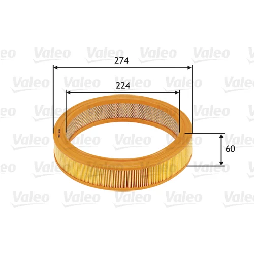 Vzduchový filter VALEO 585620