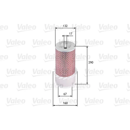 Vzduchový filter VALEO 585636