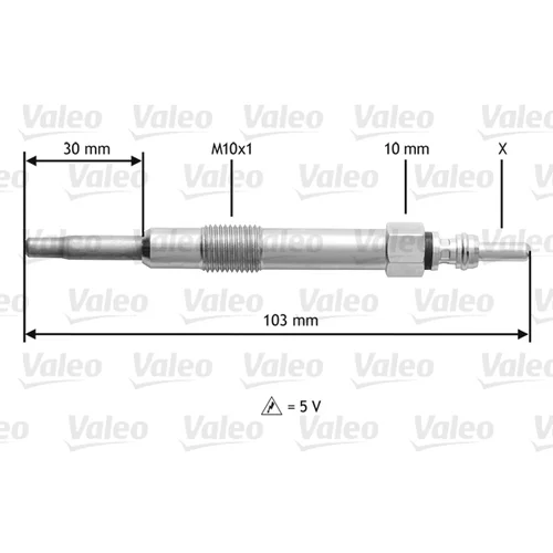 Žeraviaca sviečka VALEO 345115