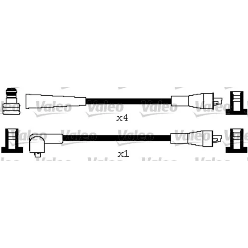 Sada zapaľovacích káblov VALEO 346630