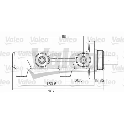 Hlavný brzdový valec VALEO 350713