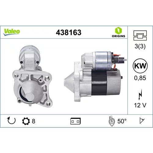 Štartér 438163 /VALEO/