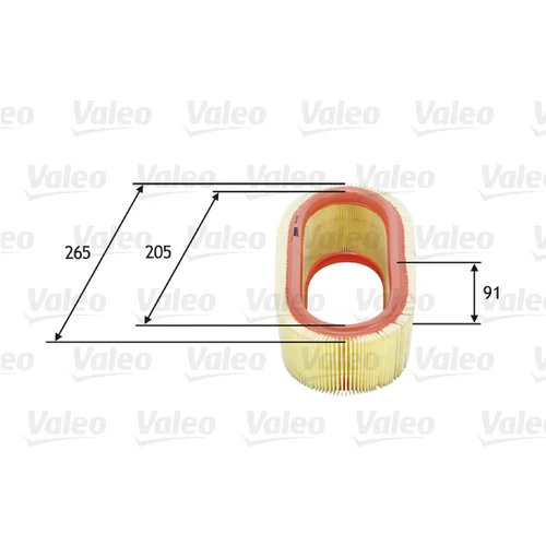 Vzduchový filter VALEO 585647