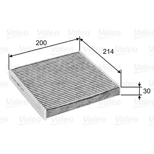 Filter vnútorného priestoru VALEO 715747