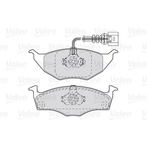 Sada brzdových platničiek kotúčovej brzdy VALEO 301734 - obr. 1