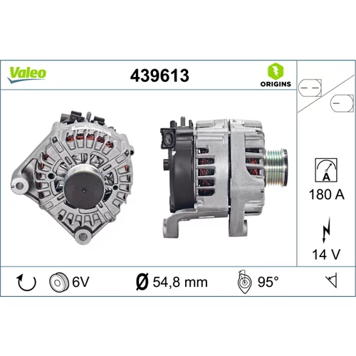 Alternátor VALEO 439613