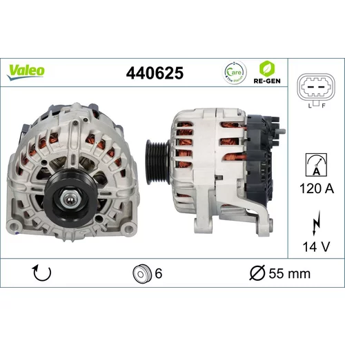 Alternátor VALEO 440625