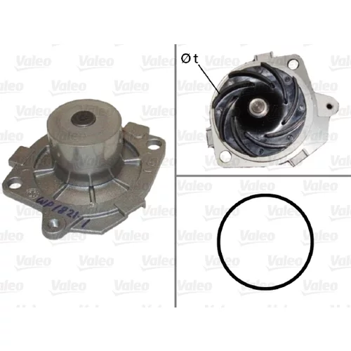 Vodné čerpadlo, chladenie motora VALEO 506590