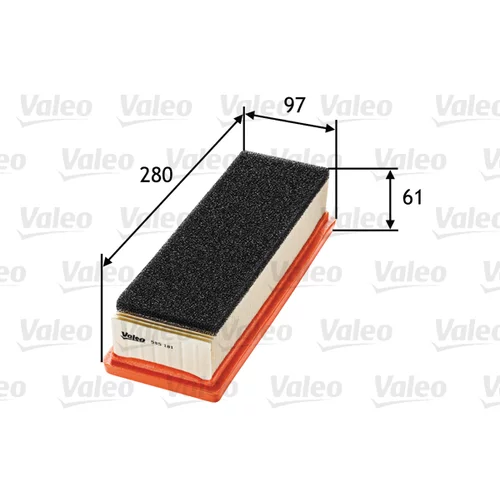 Vzduchový filter VALEO 585181