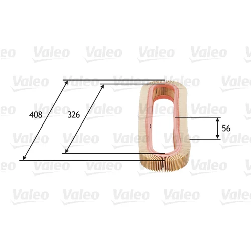 Vzduchový filter VALEO 585667