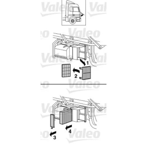 Filter vnútorného priestoru 716039 /VALEO/