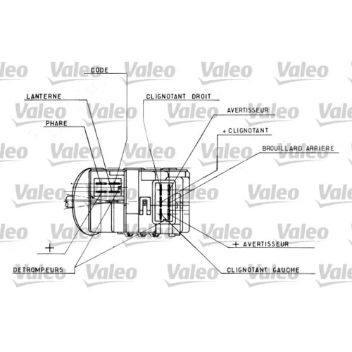 Spínač riadenia VALEO 251328 - obr. 1