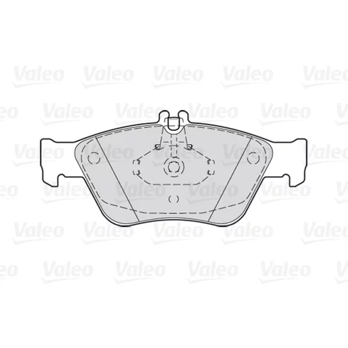 Sada brzdových platničiek kotúčovej brzdy VALEO 301357 - obr. 1