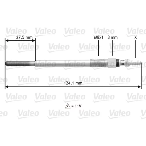 Žeraviaca sviečka VALEO 345138