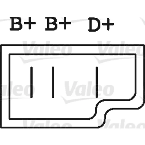 Alternátor VALEO 436180 - obr. 3