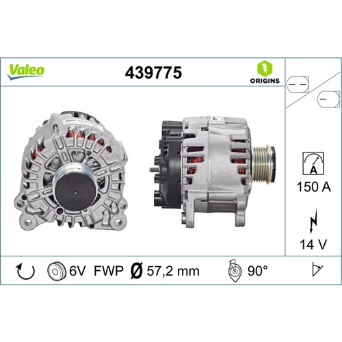 Alternátor VALEO 439775