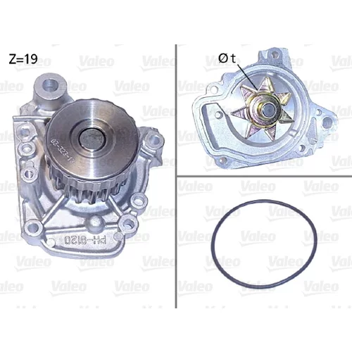 Vodné čerpadlo, chladenie motora VALEO 506811