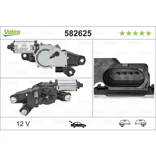 Motor stieračov VALEO 582625
