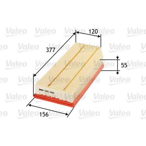 Vzduchový filter VALEO 585066