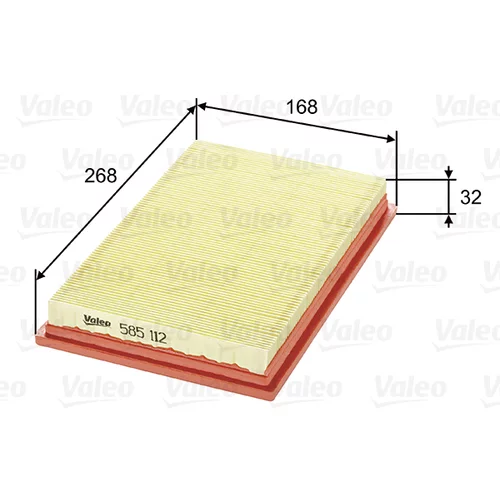 Vzduchový filter VALEO 585112