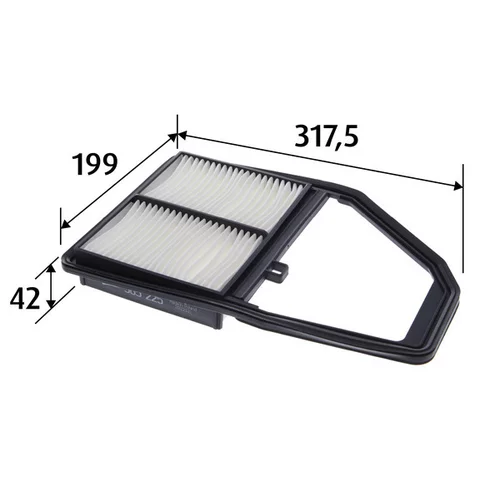 Vzduchový filter VALEO 585225